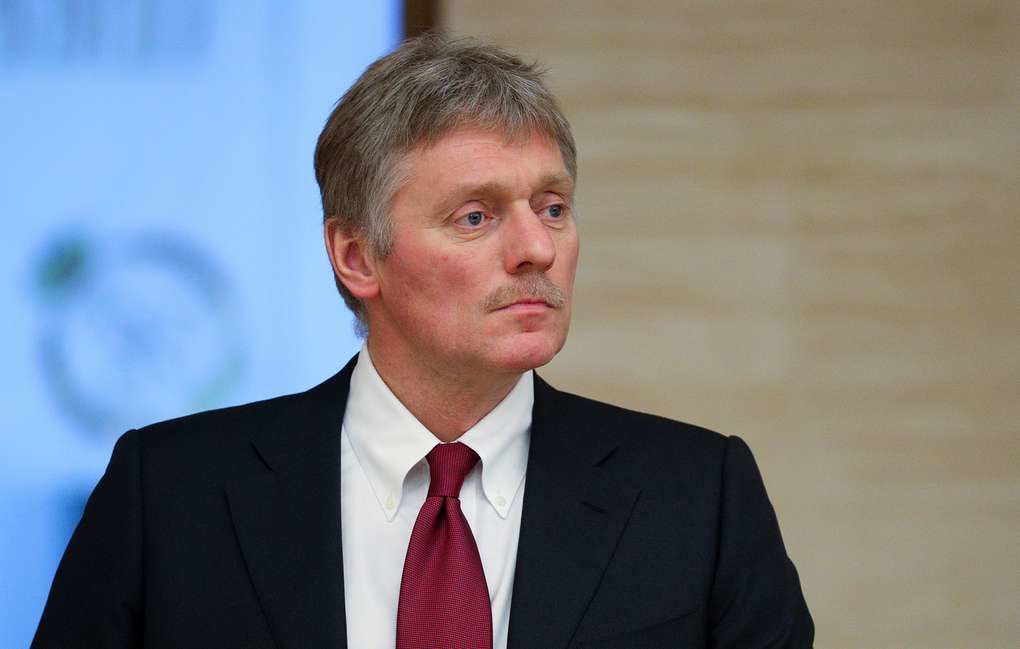 Пресс-секретарь российского лидера Дмитрий Песков.