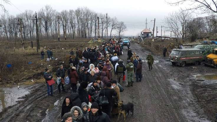 Мирных жителей из Дебальцево планируется вывезти в подконтрольные ДНР населенные пункты. Фото: chto-proishodit.ru
