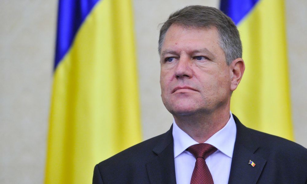 Preşedintele României Klaus Iohannis.