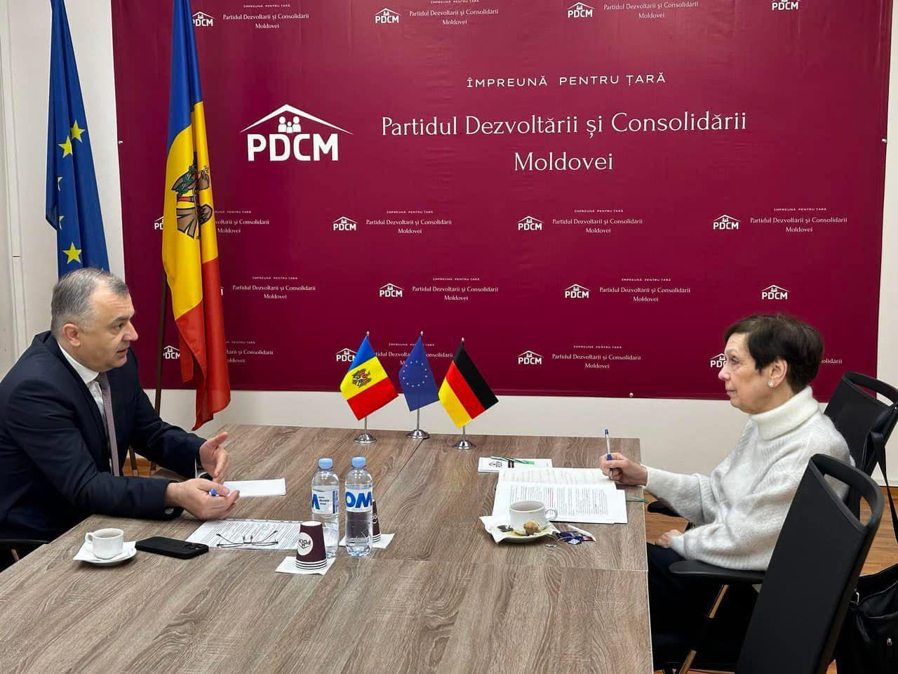Ион Кику обсудил с послом Германии цели блока "Альтернатива".