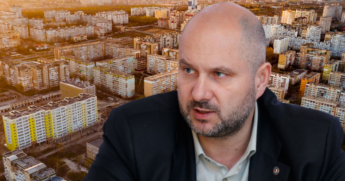 Вкитор Парликов предлагает повысить энергоэффективность в жилом секторе. Коллаж Point.md.