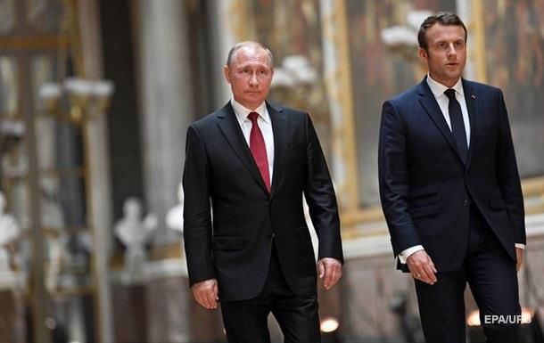 Макрон: Готов ввести новые санкции против России.