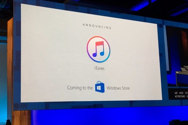 Apple изобретает iTunes для Windows 10 заново.