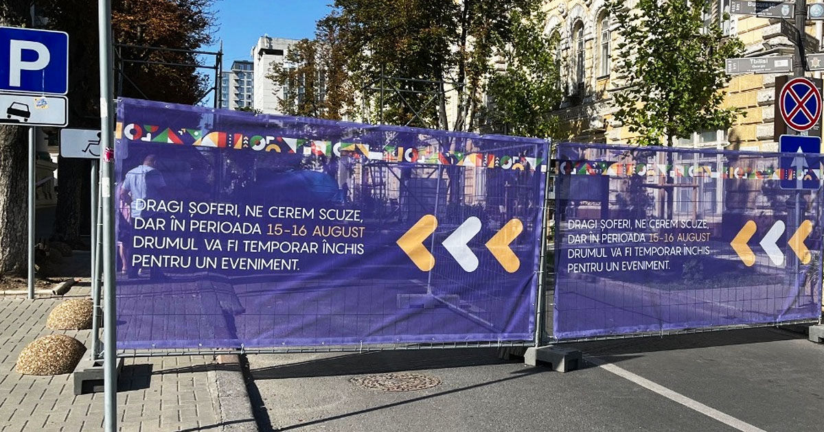 Traficul rutier pe unele străzi din centrul Capitalei, suspendat între 15 și 17 august.