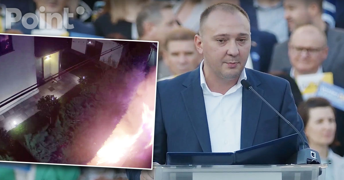 Atac asupra locuinței primarului din Stăuceni: Persoane necunoscute au aruncat un dispozitiv exploziv.