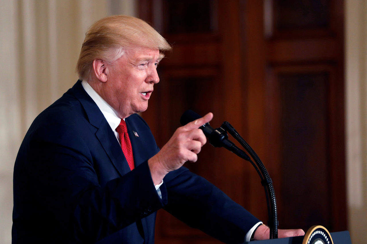 Президент США Дональд Трам.