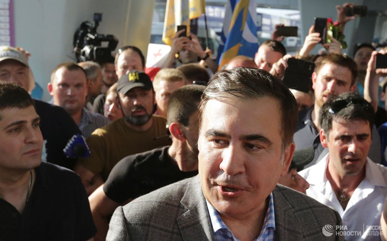 Саакашвили возглавил список "Движения новых сил" на выборах в Раду.