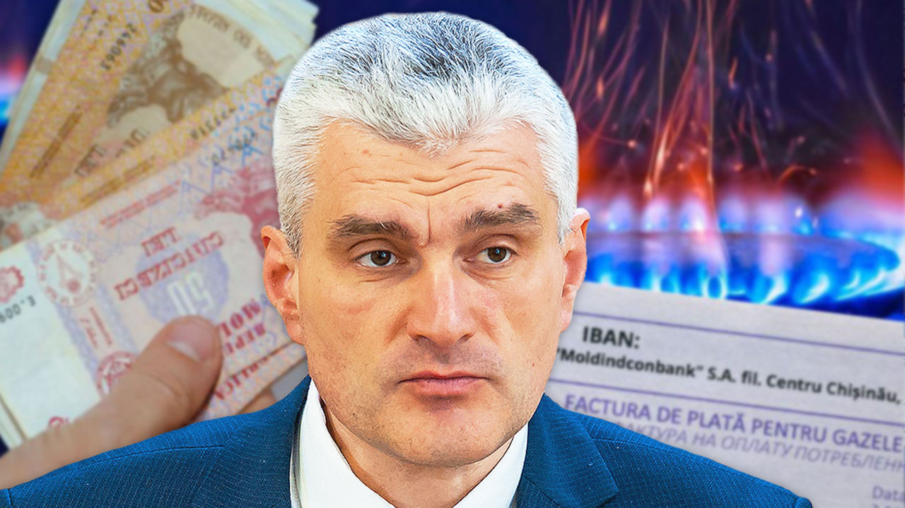 Член Административного совета компании Energocom Александр Слусарь. Коллаж Point.md.