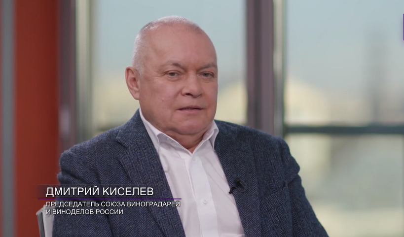 Председатель Союза виноградарей и виноделов России Дмитрий Киселев.