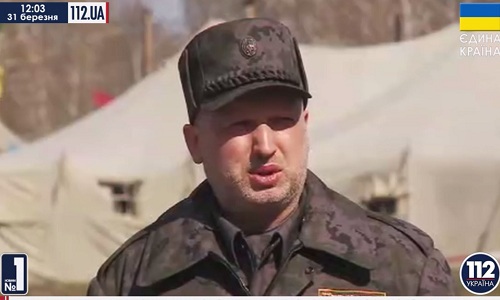 Александр Турчинов созывает срочное заседание Совета национальной безопасности и обороны.