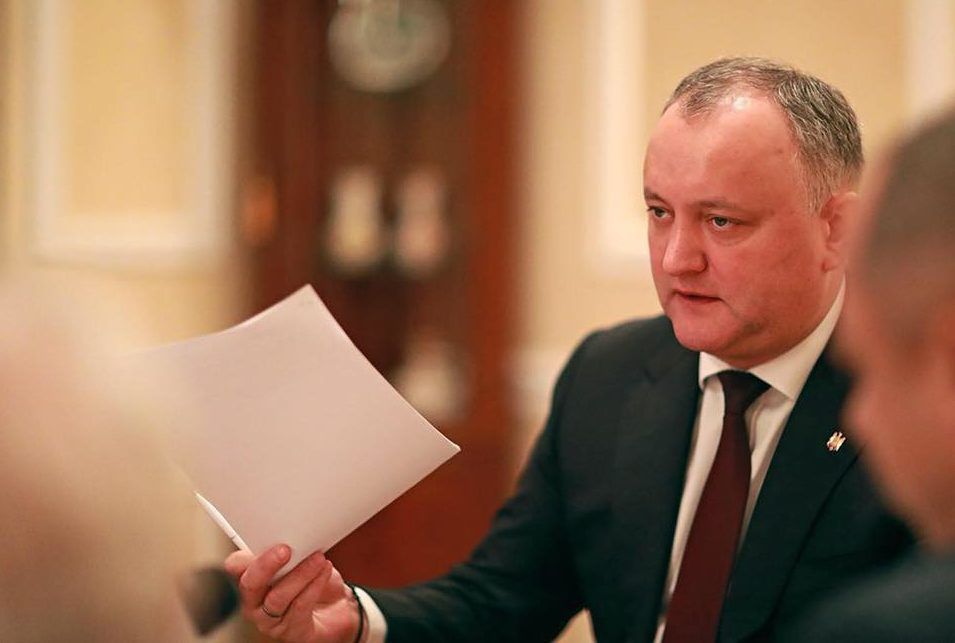 Dodon: Rusia rămâne principalul nostru partener strategic