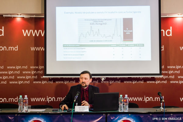 Ghenadie Ţurcanu, expert al Centrului PAS. Foto: ipn.md/Ion Vasilica