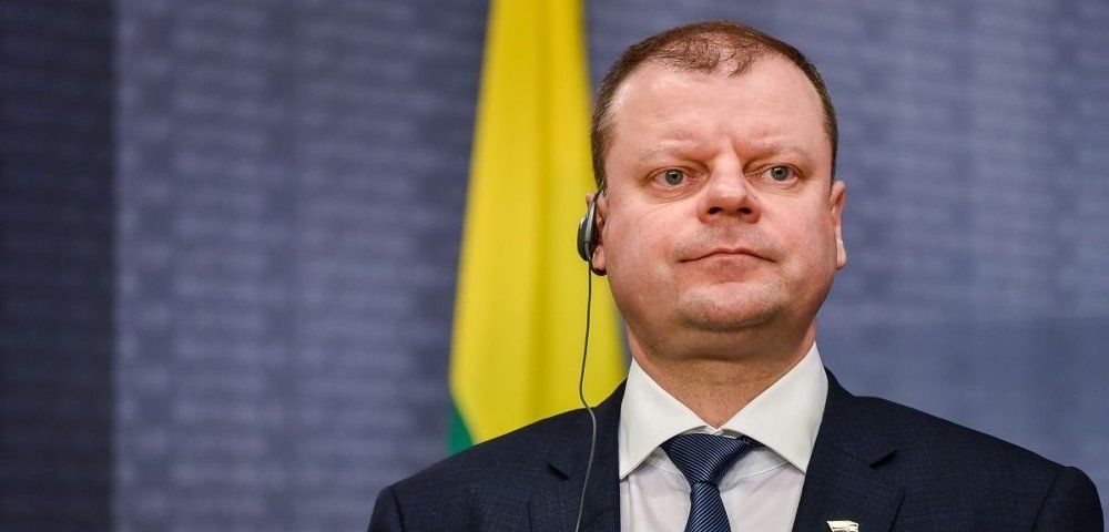 Премьер-министр Литвы Саулюс Сквернялис.