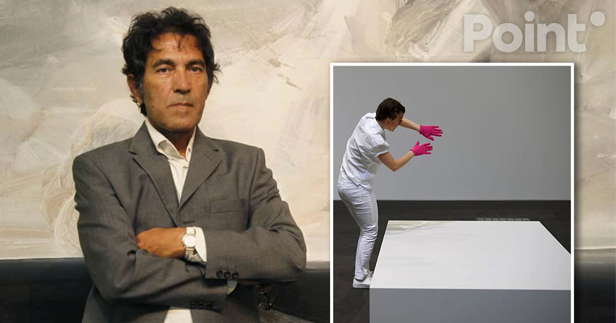 Un artist italian a vândut o sculptură invizibilă cu 18.000 de dolari.