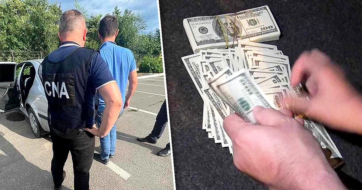 Советника из Окницы задержали при передаче в 30 000 долларов. Коллаж: Point.md