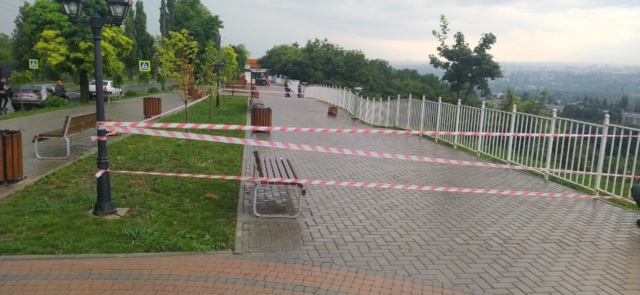 Сквер на Чеканах будет реконструирован в связи с оползнями в этой зоне.