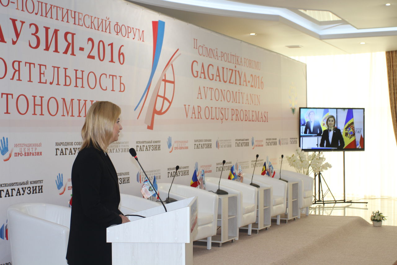 Башкан Гагаузии Ирина Влах.