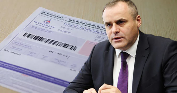 Чебан: Мы подадим запрос на увеличение тарифа на газ для потребителей. Коллаж: Point.md.