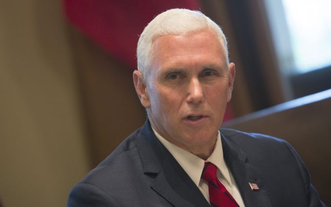 Vicepreşedintele SUA, Mike Pence.
