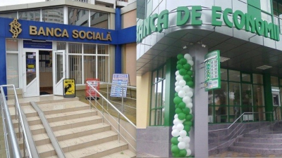 Procurorii şi ofiţerii anticorupţie au efectuat astăzi percheziţii în dosarul Banca de Economii şi Banca Socială.