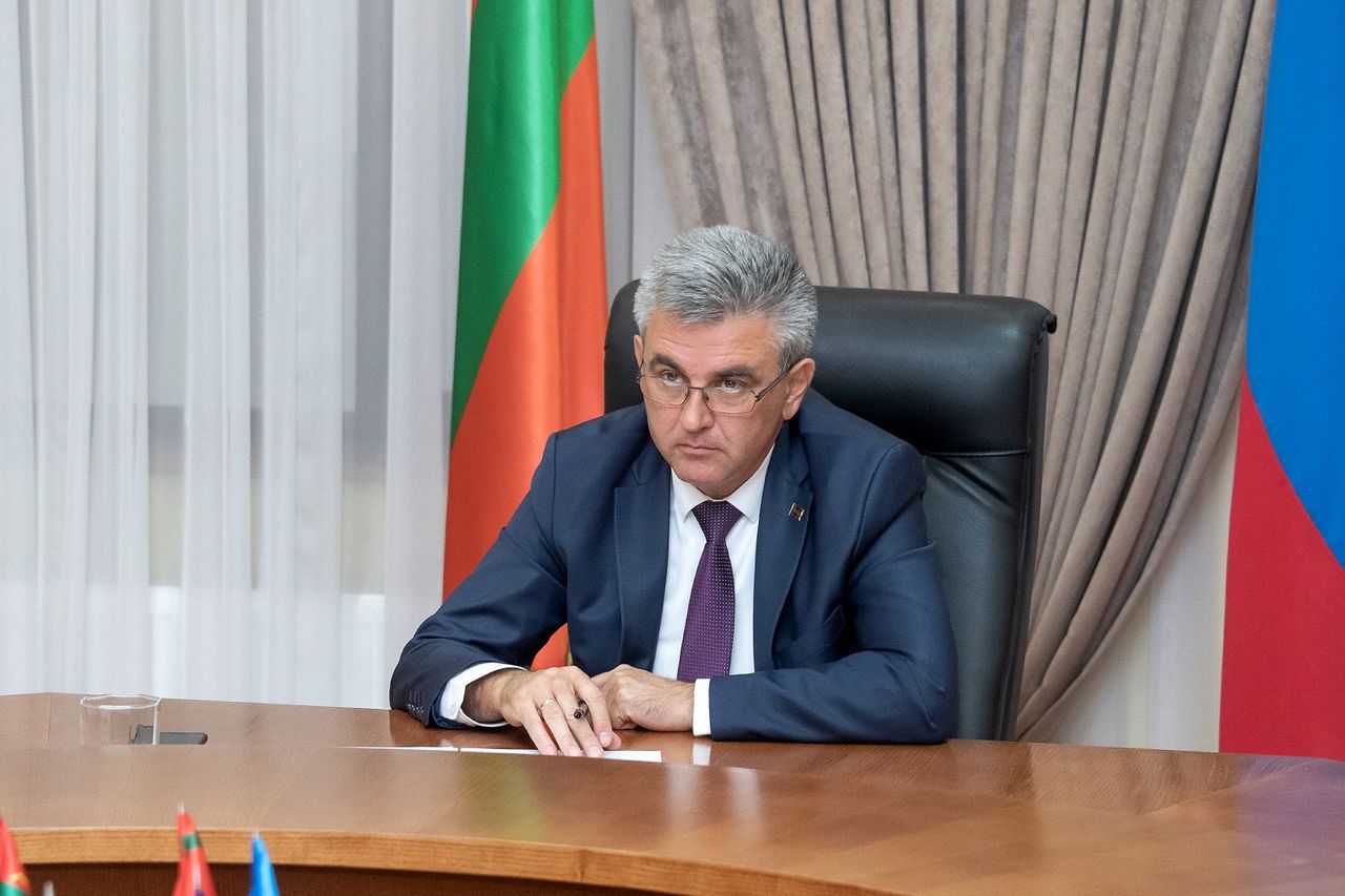 Тираспольский лидер Вадим Красносельский.