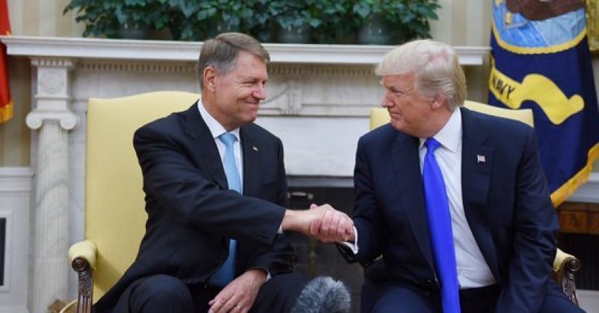Президент США Дональд Трамп и президент Румынии Клаус Йоханнис провели переговоры в Вашингтоне.