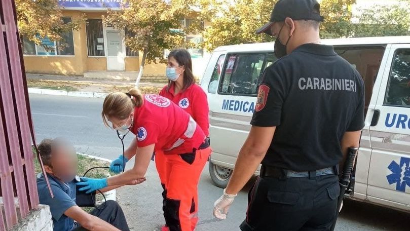 В Комрате карабинеры оказали помощь мужчине в бессознательном состоянии.