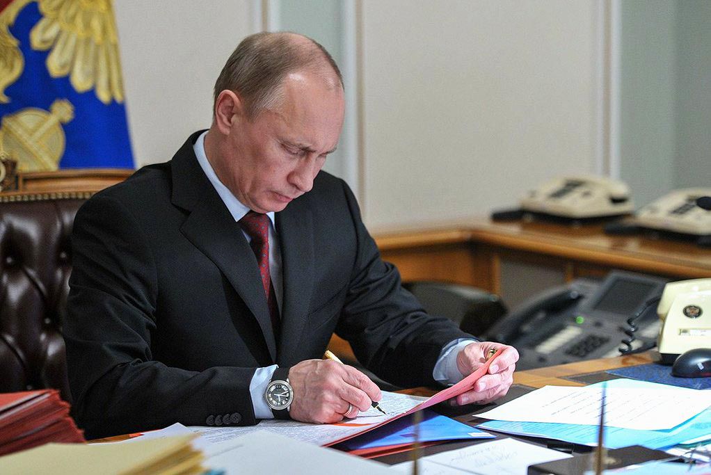 Президент России Владимир Путин.