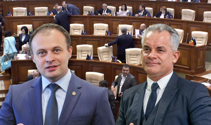 Демократы прокомментировали отсутствие на заседании Плахотнюка и Канду. 