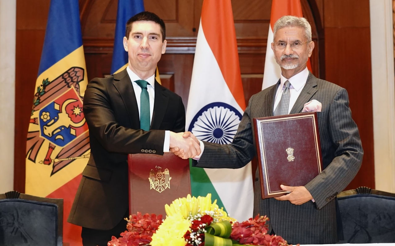 Moldova și India au semnat o serie de documente de cooperare.