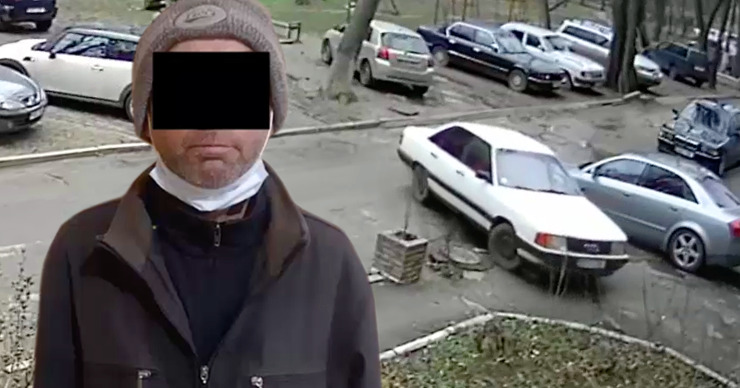 Полиция задержала двух жителей столицы, угнавших Audi. Фото: Point.md.