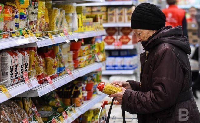 Годовая инфляция в марте достигла 22,16%: продукты подорожали на 27%.