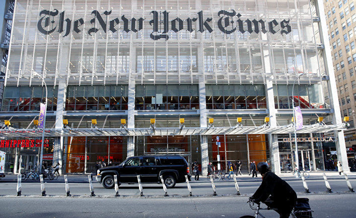 Отмеченным пулитцеровской премией публикациям на сайте The New York Times отведен отдельный раздел под названием Russia's Dark Arts.