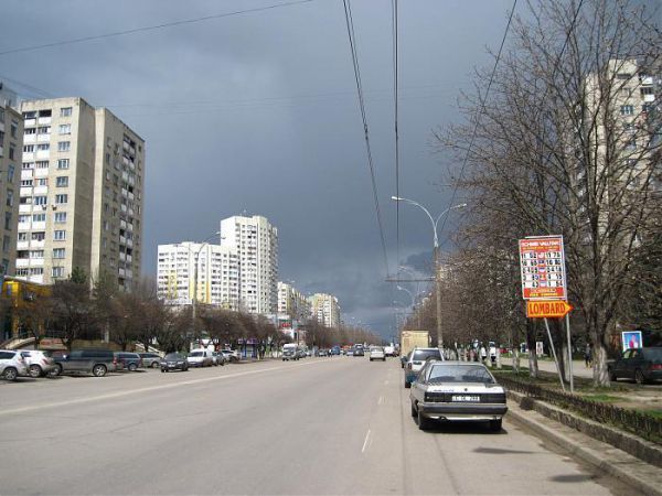 Bulevardul Moscovei din Chișinău ar putea fi redenumit în bd. Unirii. Foto: diez.md