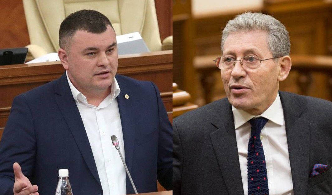 Cei doi s-au întrecut în replici dure, iar speakerul Andrian Candu abia de i-a putut liniști.