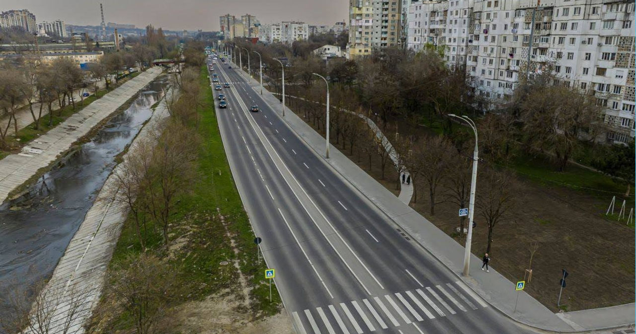 Движение на улице Албишоара в Кишиневе будет ограничено 10 мая.