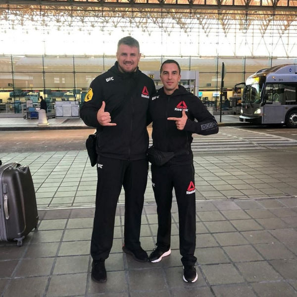 Спортсмен UFC из Комрата Александр Романов прибыл в США.