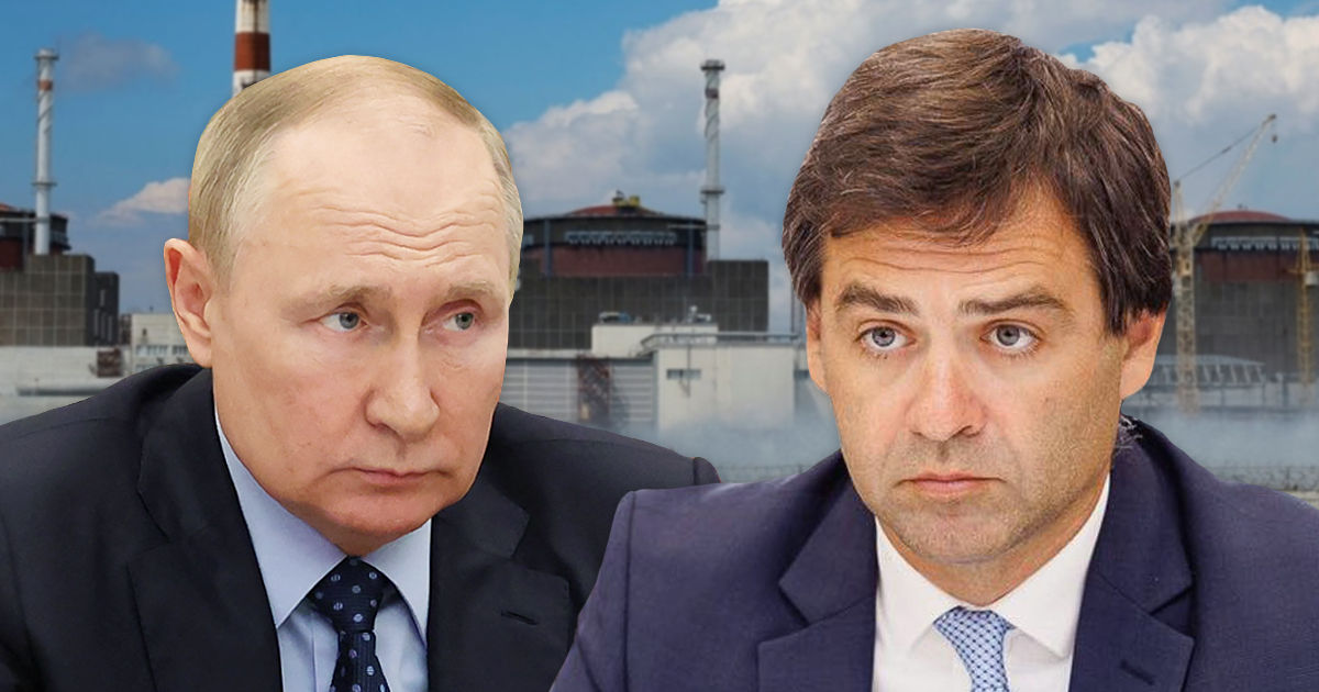Попеску осудил указ Путина о национализации Запорожской АЭС. Коллаж: Point.md