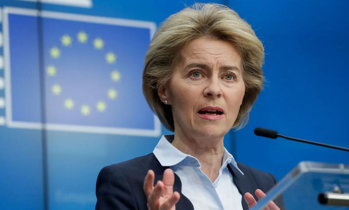 Урсула фон дер Ляйен: ЕС предоставил Украине €4 млрд за 10 недель.