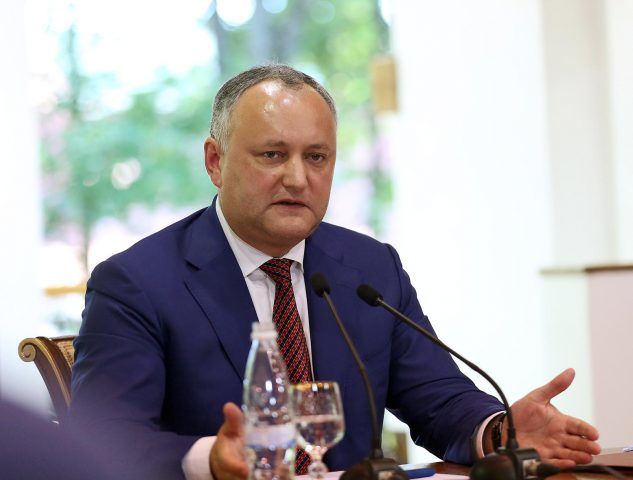 Президент Молдовы Игорь Додон.