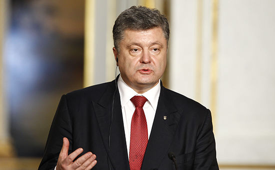 Президент Украины Петр Порошенко.