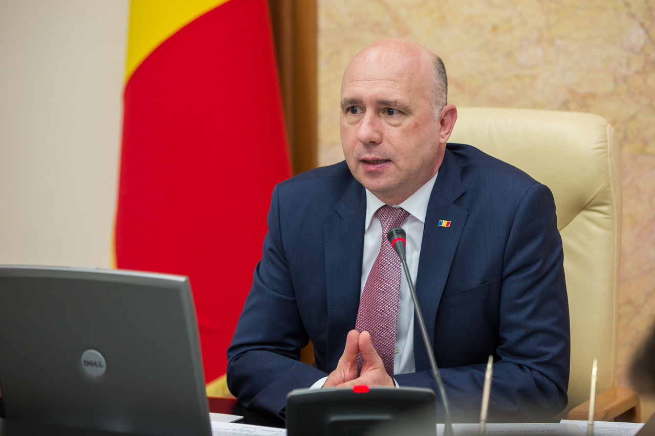 Премьер-министр Республики Молдова Павел Филип. 