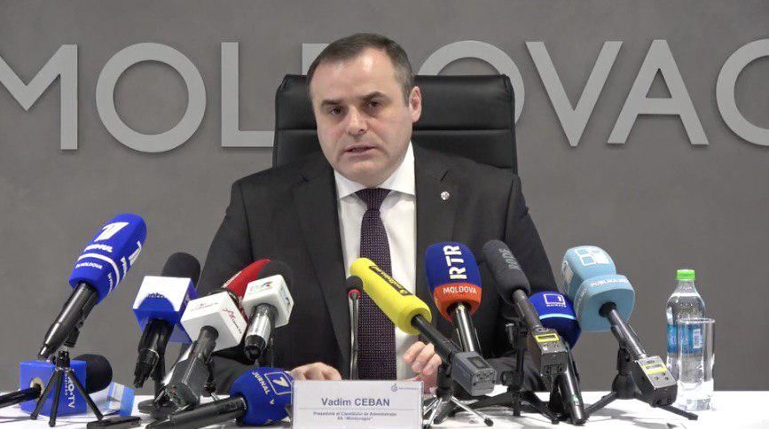 Председатель правления "Молдовагаз" Вадим Чебан.