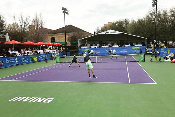 Албот сыграл в финале турнира Irving Tennis Classic.