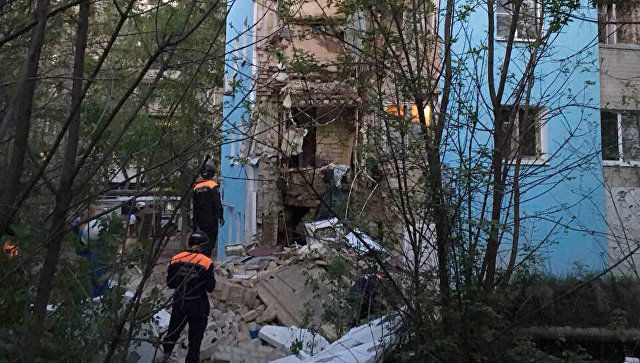 В Саратове частично обрушился пятиэтажный дом.