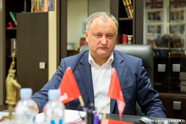 Igor Dodon planifică să întreprindă prima sa vizită în calitate de şef de stat în Federaţia Rusă la începutul anului 2017