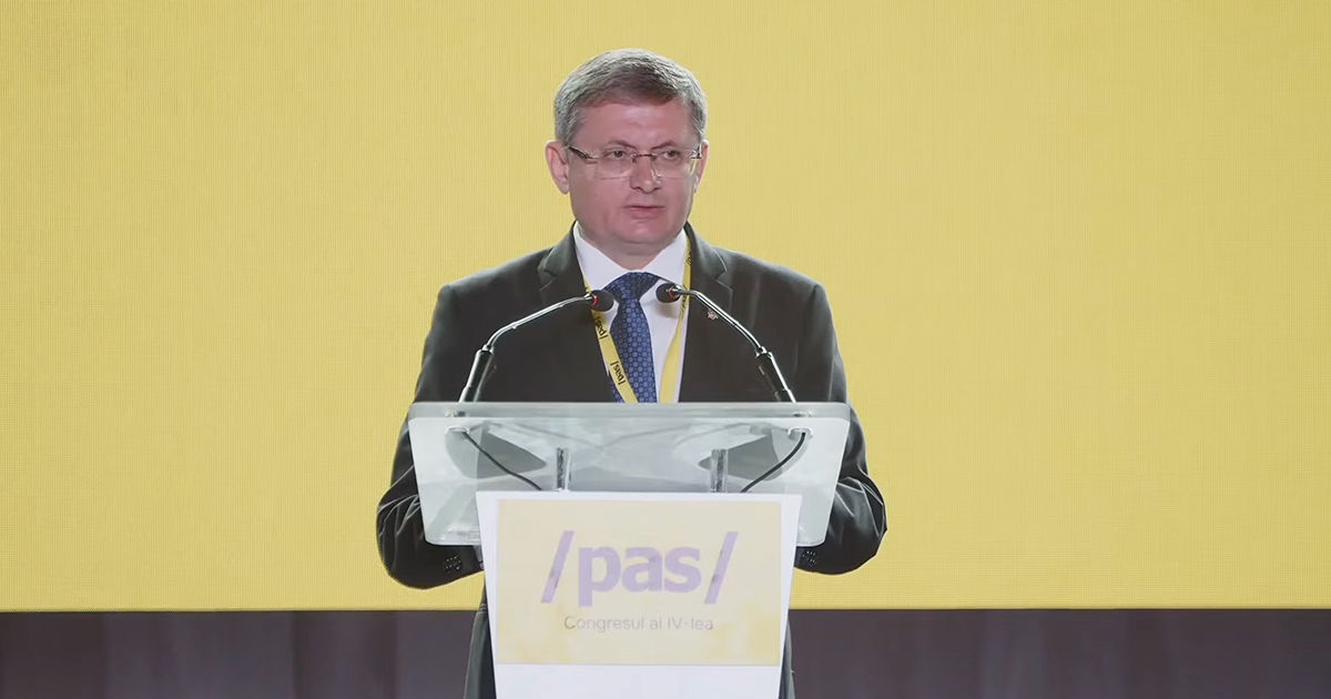 Гросу на съезде PAS: Впереди — неортодоксальные решения по налоговой политике.