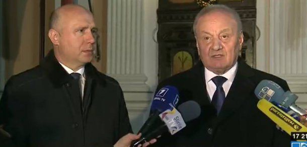 Președintele Nicolae Timofti l-a desemnat pe Pavel Filip la funcția de prim-ministru al Republicii Moldova. Foto: captură video