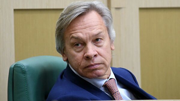 Член Совета Федерации Алексей Пушков.