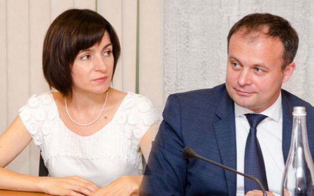 Liderul PAS, Maia Sandu, îl acuză pe preşedintele Parlamentului, Andrian Candu.
